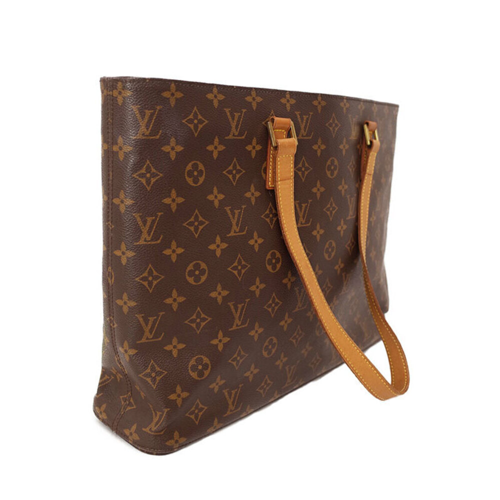 Louis Vuitton Tote Brown Bag Luco Monogram